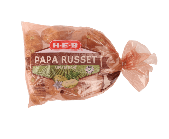 Papa Russet De Idaho En Bolsa 1.36 Kg