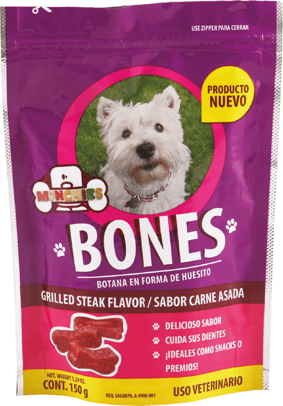 Munchies Premio Para Perros Huesos 150 G
