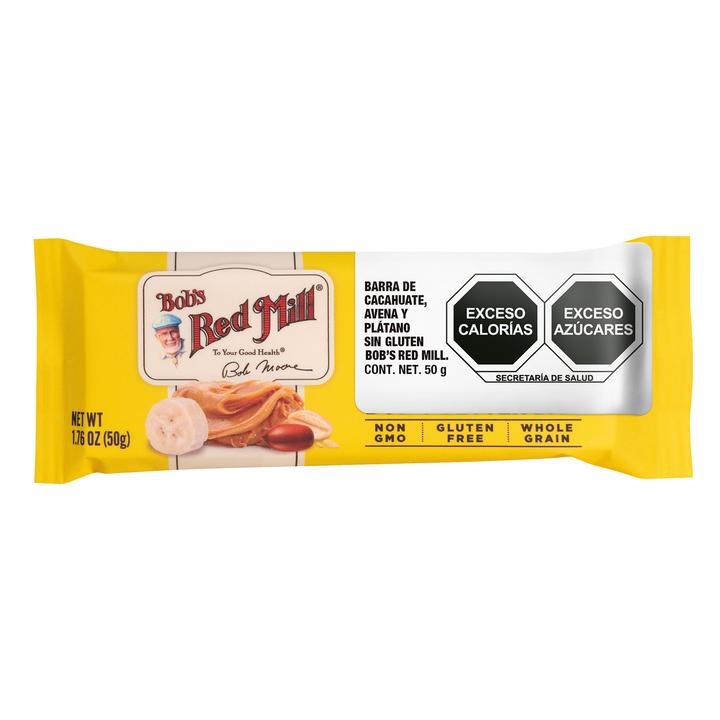 Bobs Red Mill Barras Platano 50 G