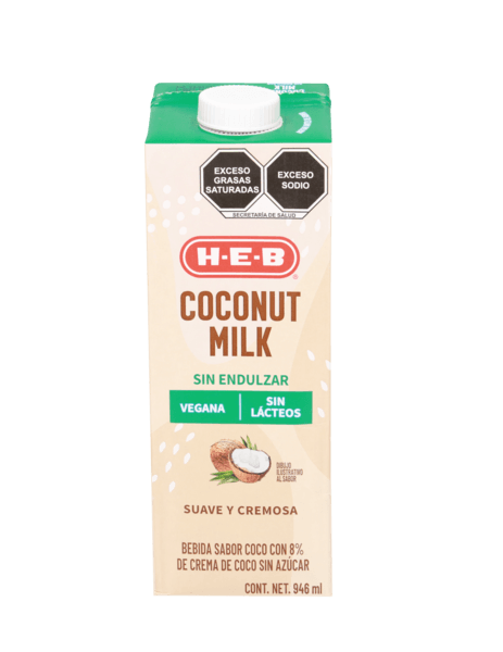Leche Vegetal Coco Sin Azucar 946 Ml