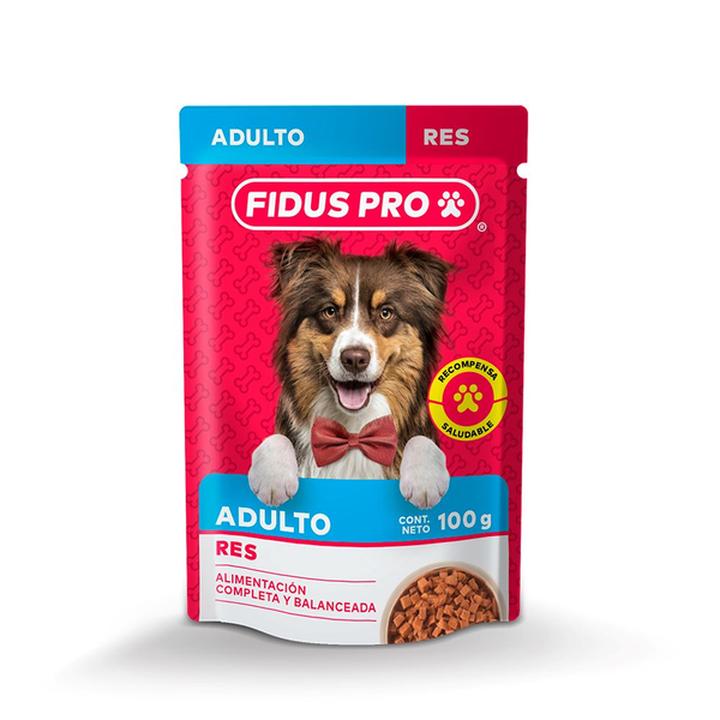 Fidus Pro Alimento Húmedo Para Perro Res 100 G