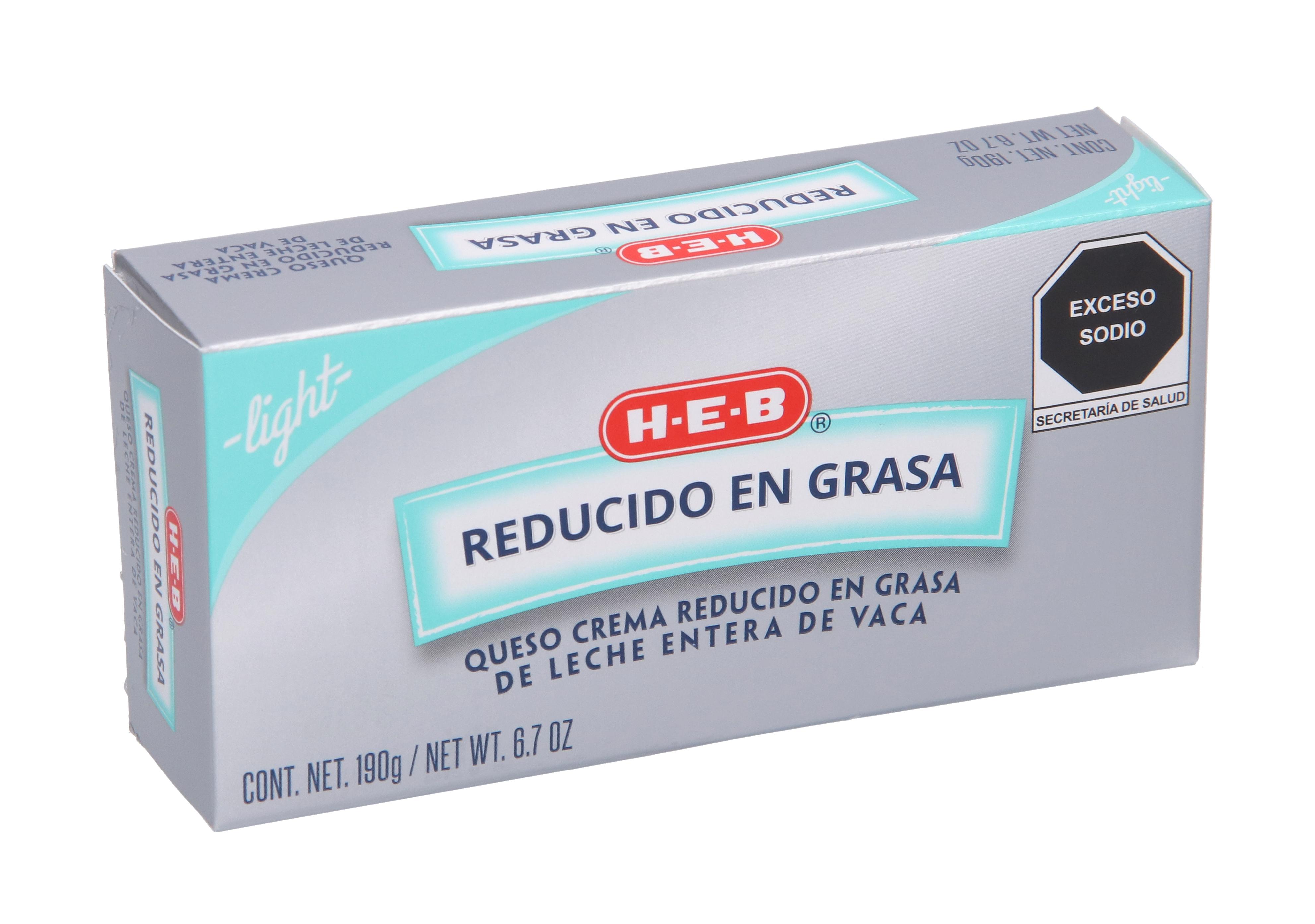 Heb Queso Crema Reducido En Grasa 190 G