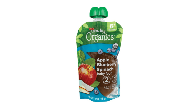 Heb Papilla Orgánica Manzana Arándano Espinaca 113 G