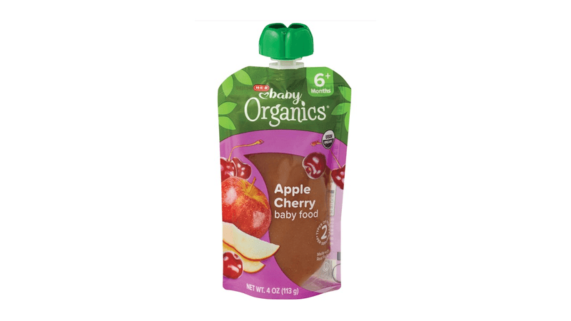 Heb Baby Papilla Organica Manzana Cereza 113 G