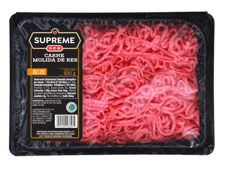 Heb Supreme Molida 80/20 500 G