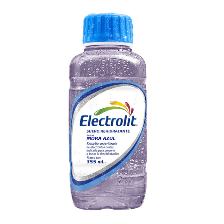 Suero Rehidratante Sabor Mora Azul 355 ml