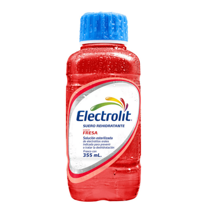 Suero Rehidratante Sabor Fresa 355 ml