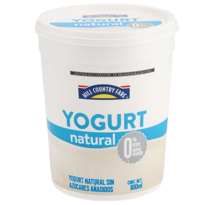 Yogurt Cero Natural 900 G