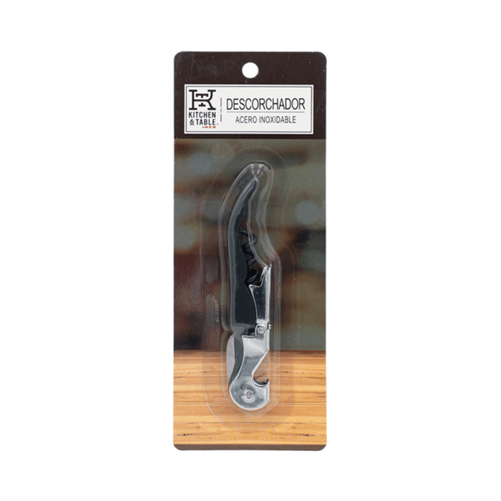 Descorchador Kitchen & Table Acero 12.5 Cm 1 Pz