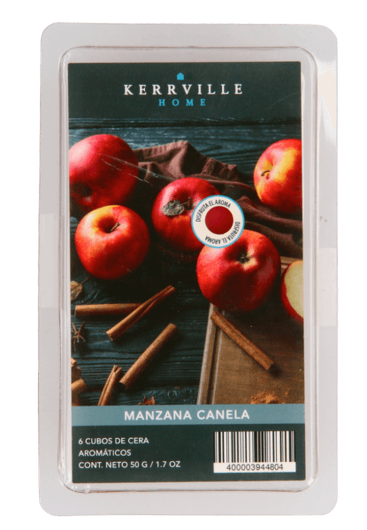 Cubos De Cera Manzana Canela 50gr 1 Pz