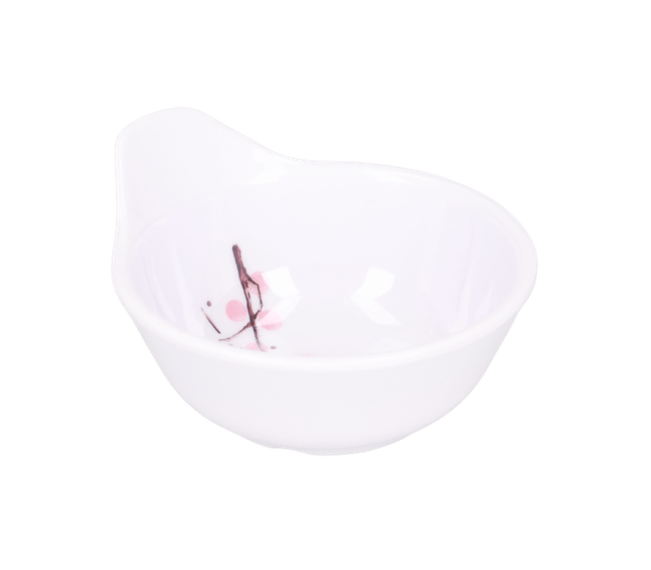 Bowl Oriental Para Salsa Blanco Melamina 1 Pz