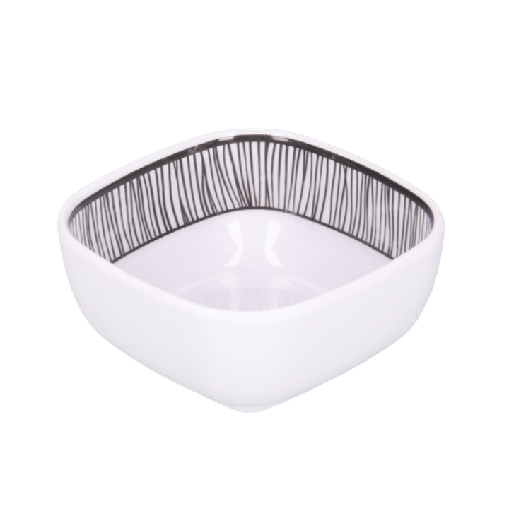 Tazón Oriental 8.5 Cm Blanco Melamina 1 Pz