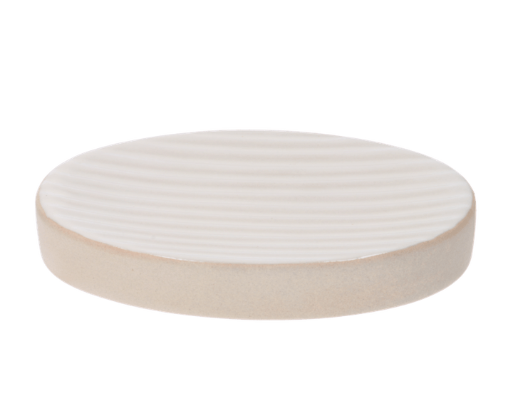 Jabonera De Ceramica Arena 10 X 10 X 2.5 Cm Arena 1 Pz