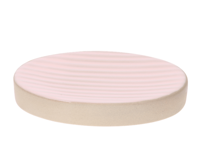 Jabonera De Ceramica Rosa Palo 10 X 10 X 2.5 Cm R 1 Pz