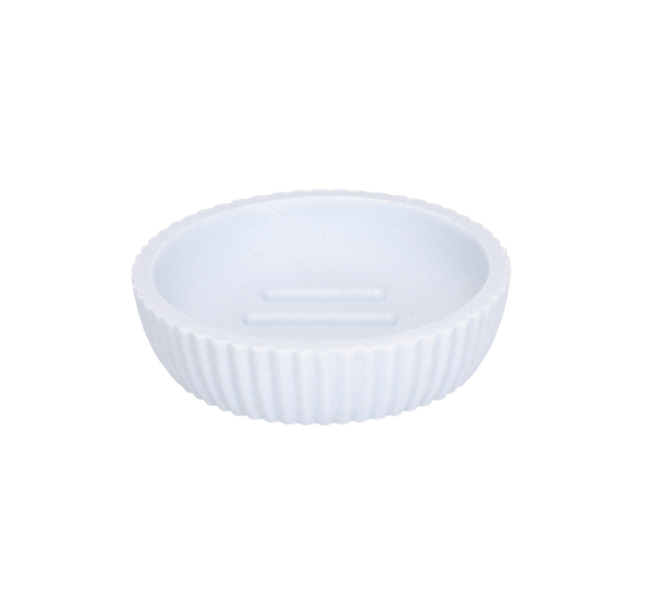 Jabonera De Poliresina Celeste 10.9 X 10.9 X 2.9 1 Pz