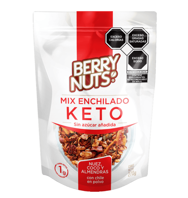 Granola Keto Enchilada Granola Berry Nuts Keto E 270 Pz