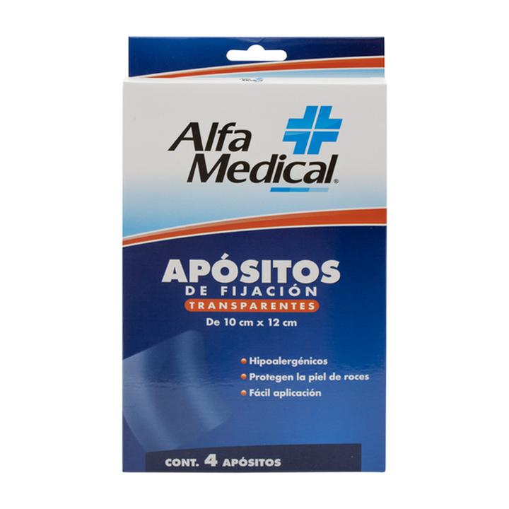 Apositos De Fijacion Transparente 10cm 4 Pz