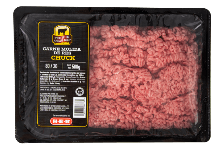 Certified Angus Beef Carne Molida De Diezmillo 80/20