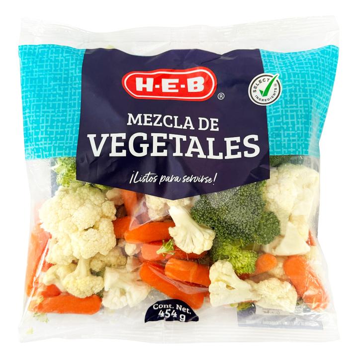 Heb Mezcla De Vegetales 454 G