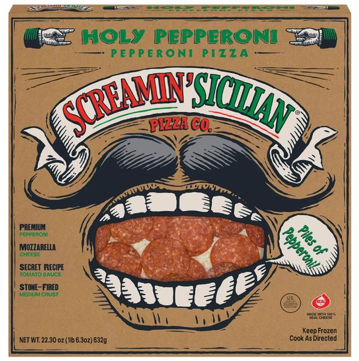 Pizza Screamin Sicilian Pepperoni 631 Gr