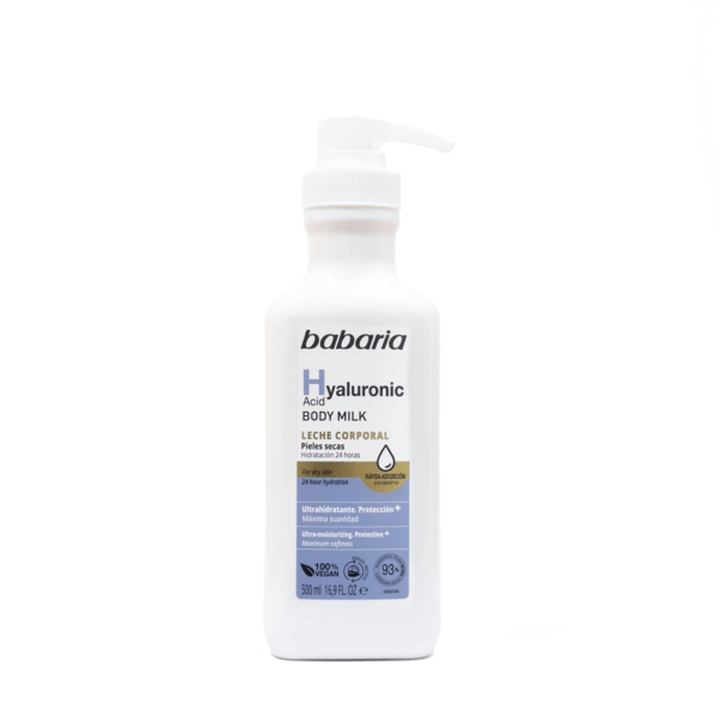 Babaria Leche Corporal De Ácido Hialuronico 500 Ml