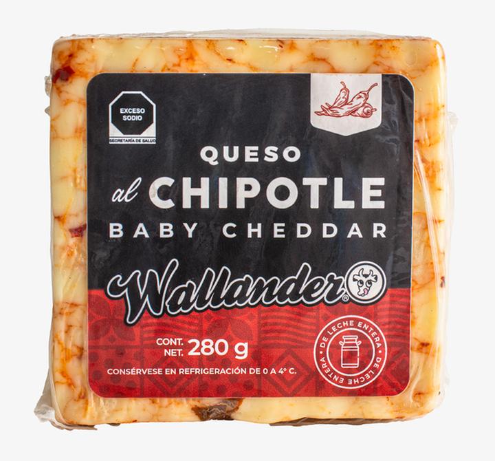 Queso Baby Cheddar Chipotle 280 Gr