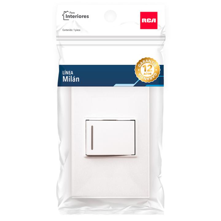 Apagador Con Placa 1 Pz