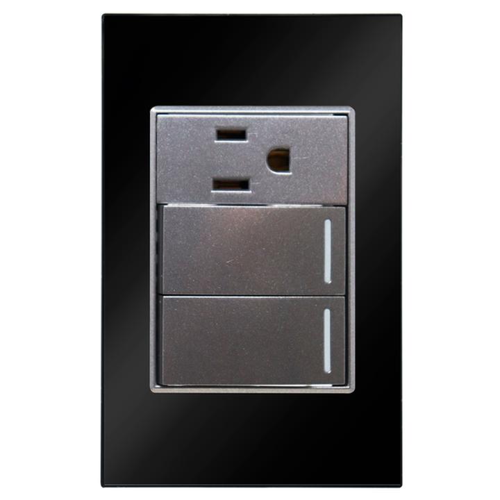 Apagador Y Enchu Con Placa 1 Pz