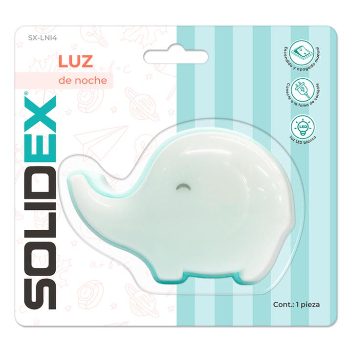 Luz De Noche Led De Elefante Para Bebe 1 Pz