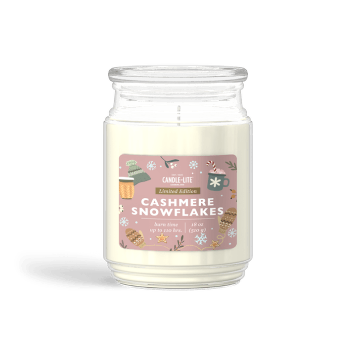Vela Navidad 510gr Copo De Nieve& Cashmere 1 Pz