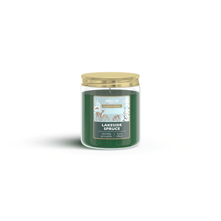 Vela Navidad 184gr Orilla Del Lago 1 Pz