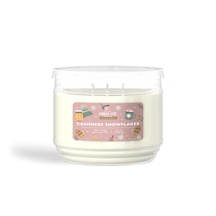 Vela Navidad 283gr Copos De Nieve & Cashmere 1 Pz