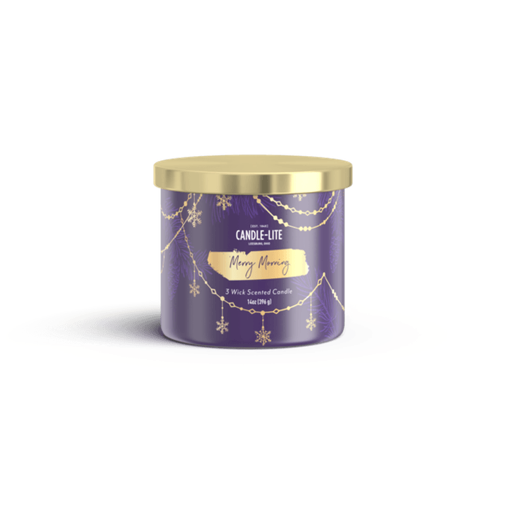 Vela Navidad 396gr Mañana Feliz 1 Pz