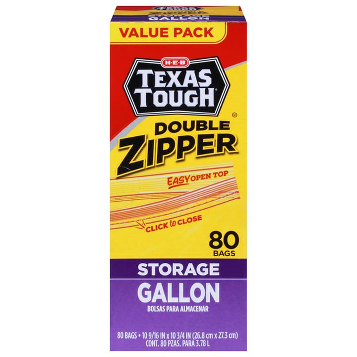Bolsa Para Almacenar Galon Con Doble Zipper Gallon 80 Pz