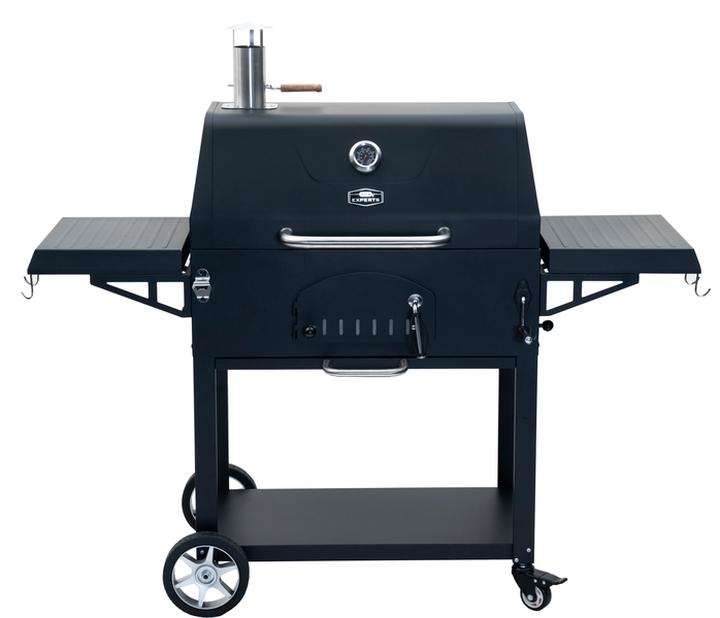 Heb Experts Asador Deluxe De Acero Con Mesas Laterales