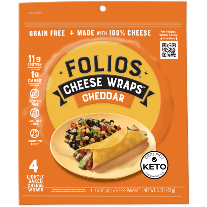 Wraps De Queso Cheddar 170 Gr