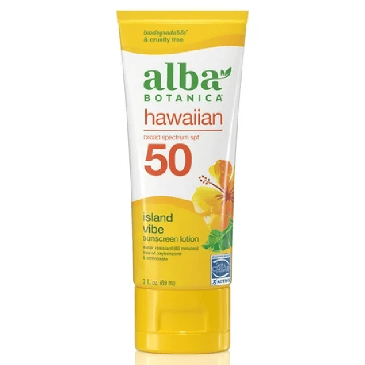 Protector Solar Alba Botánica En Crema Spf50 89 Ml