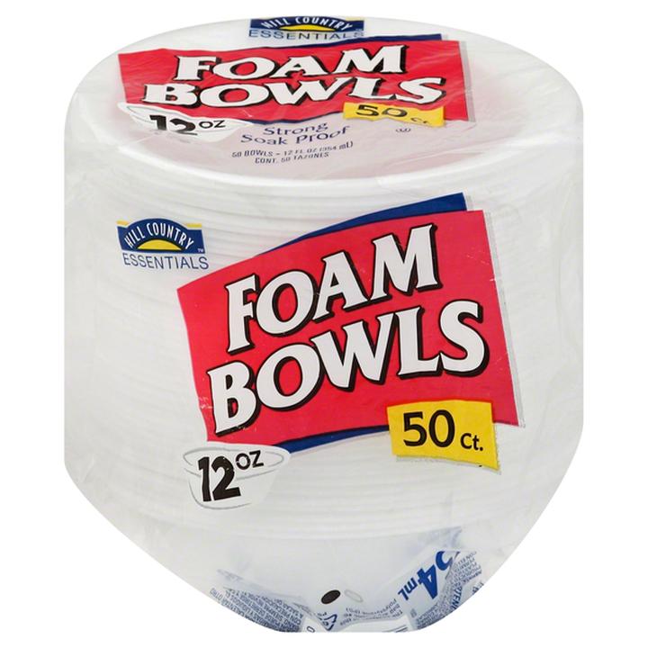 Plato Foam Bowl 12oz 50pz 50 Pz