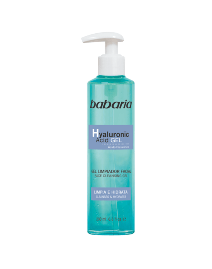 Babaria Gel Limpiador Facial Ácido Hialuronico 200 Ml