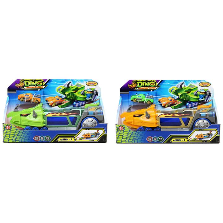 Dino Launcher Truck Con Vehículo 1 Pz