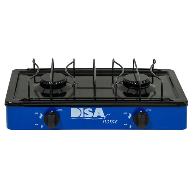Parrilla A Gas Disa Home 2q Parr-Gas-02 - Azul