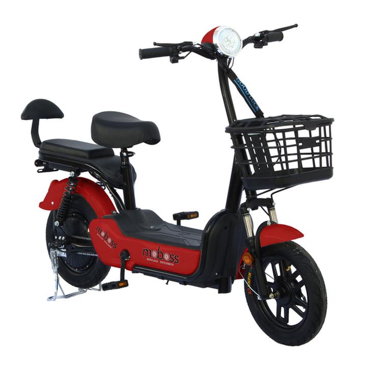 Bicicleta Eléctrica Modelo Zm300 Color Rojo