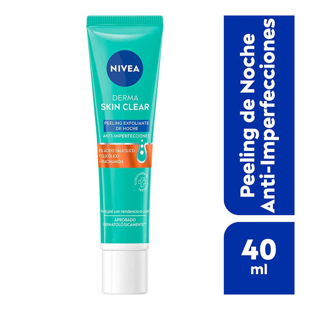 Nivea Face Derma Skin Gel Exfoliante 40 Ml