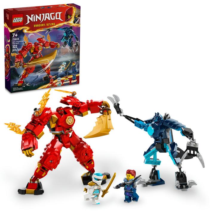 Juguete Lego Ninjago Mech Elemental Del Fuego De Kai