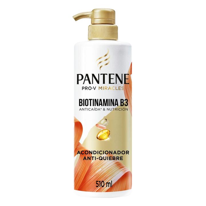 Acondicionador Antiquiebre Pantene Biotinamina B3 Para Cabello Frágil Y Quebradizo 510 Ml