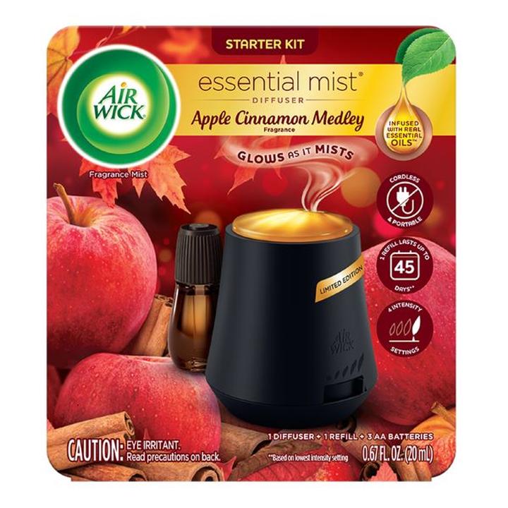 Aromatizante Apa Essentian Mist 1+1 Apple Cinnamon 1 Pz