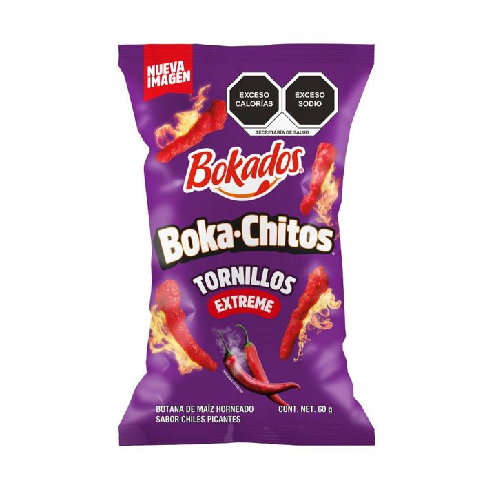 Botanas Bokachitos Tornillo Extreme 60gr 60 Gr