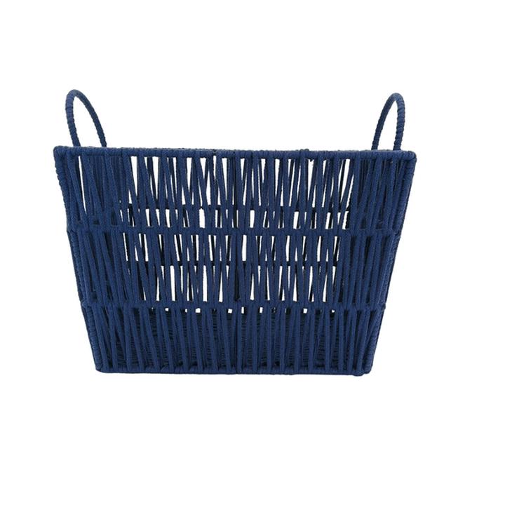 Cesta De Algodón Con Metal Para Ropa 1 Pz