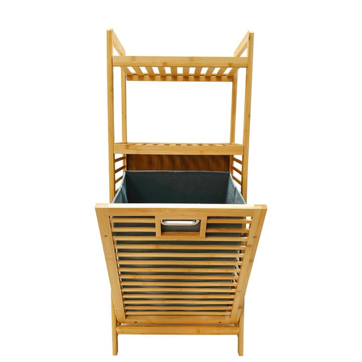 Cesto Para Ropa De Bambu 1 Pz