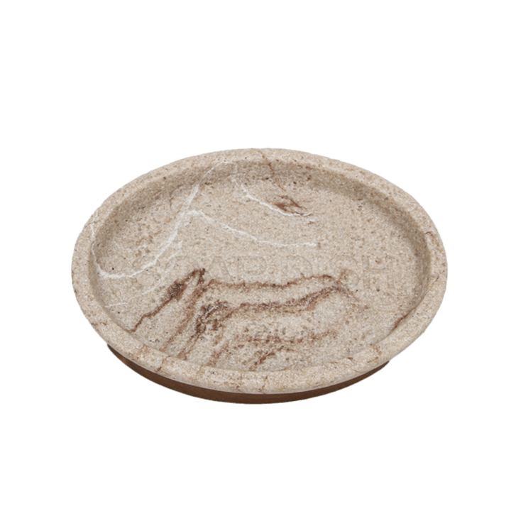 Plato Para Jabón Poliresina Beige 1 Pz